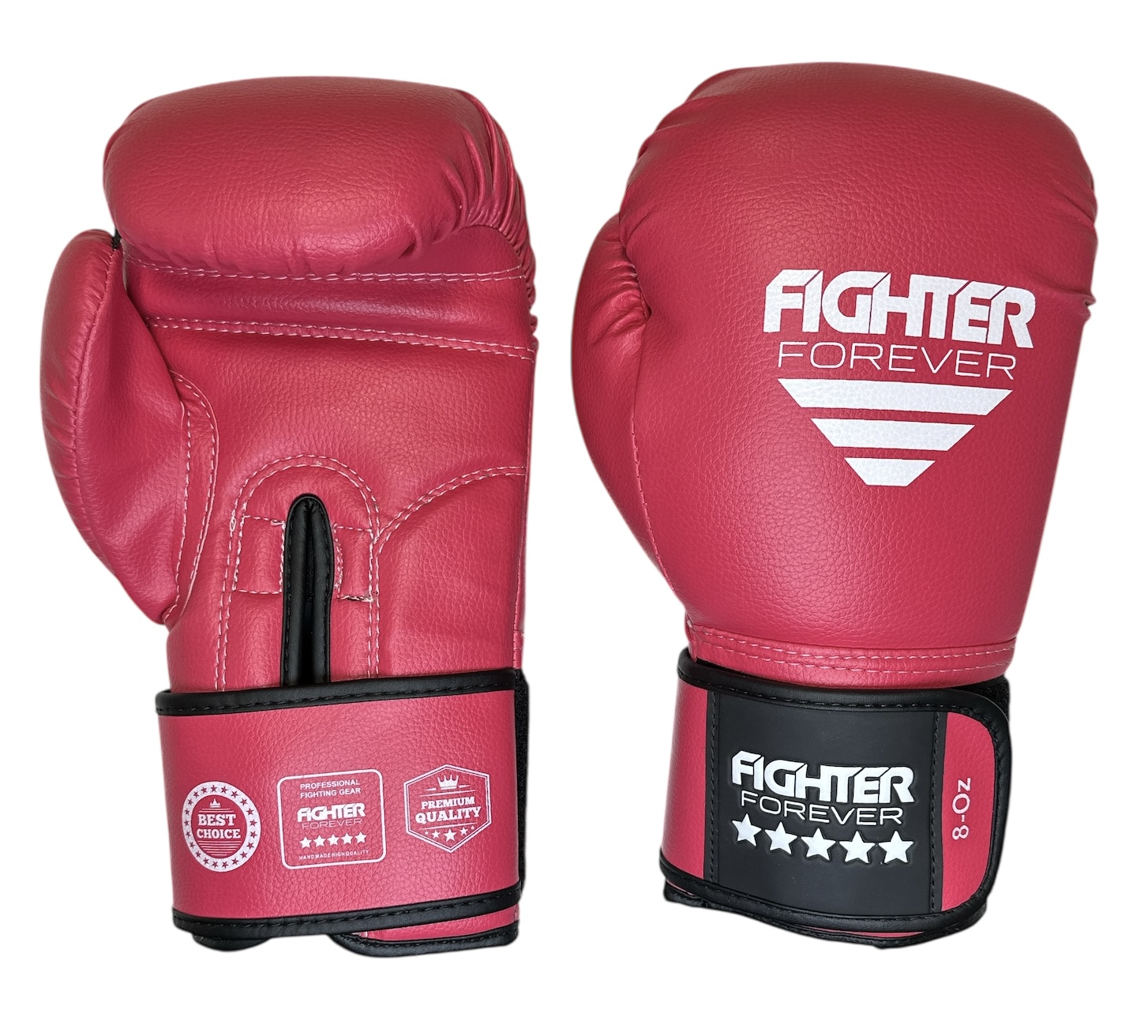 Osta Fighter Forever EVO Lasten nyrkkeilyhanskat PINKKI-VALKO Thainyrkkeilykaupasta