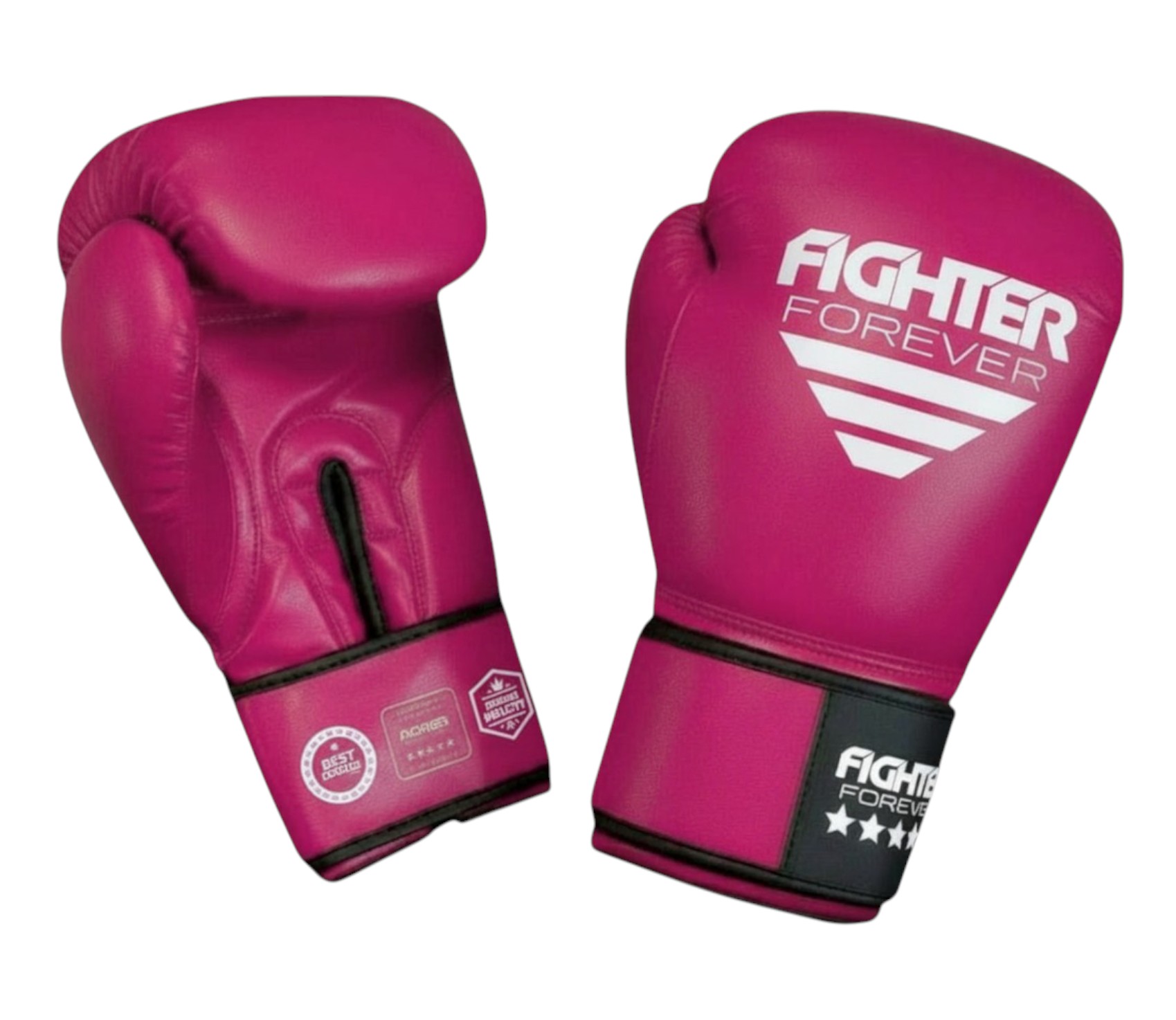 Osta Fighter Forever EVO Lasten nyrkkeilyhanskat PINKKI-VALKO Thainyrkkeilykaupasta