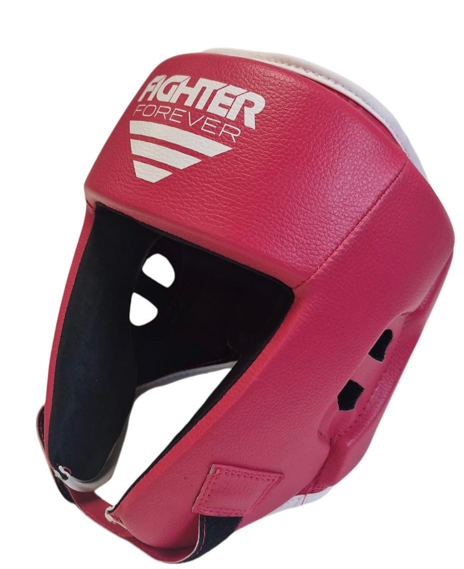 Osta Fighter Forever EVO Lasten Nyrkkeilykypärä PINKKI-VALKO Thainyrkkeilykaupasta