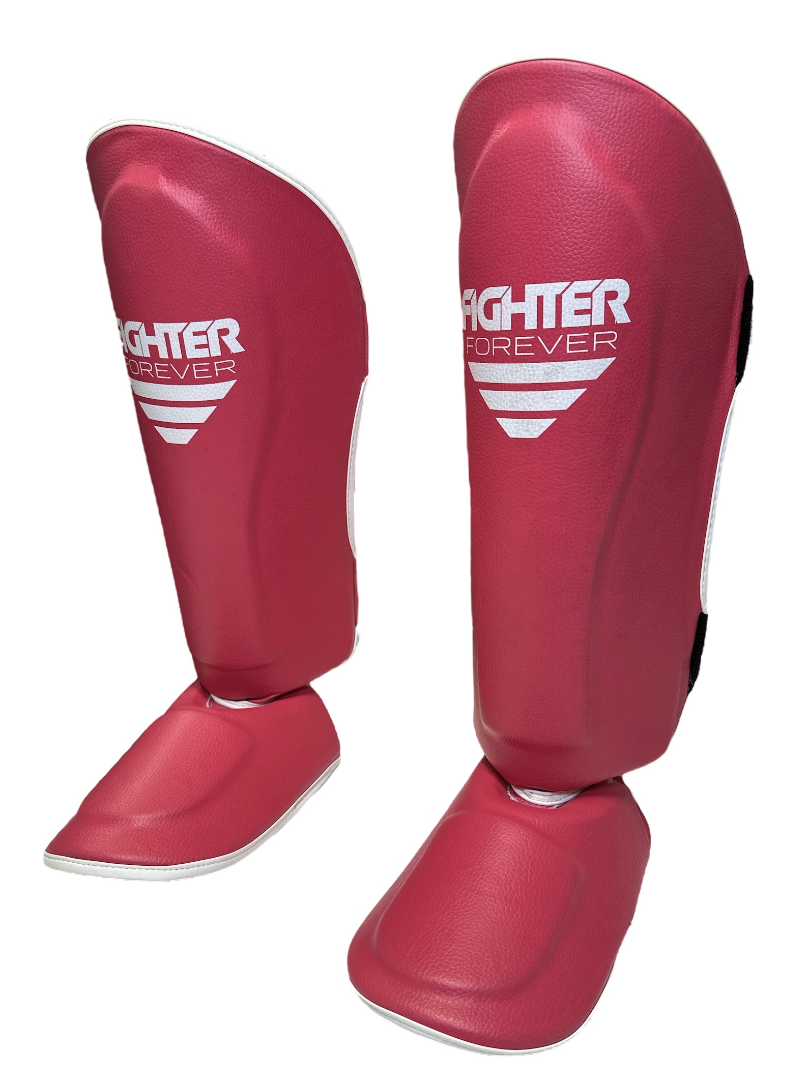 Osta Fighter Forever EVO Lasten Säärisuojat PINKKI-VALKO Thainyrkkeilykaupasta