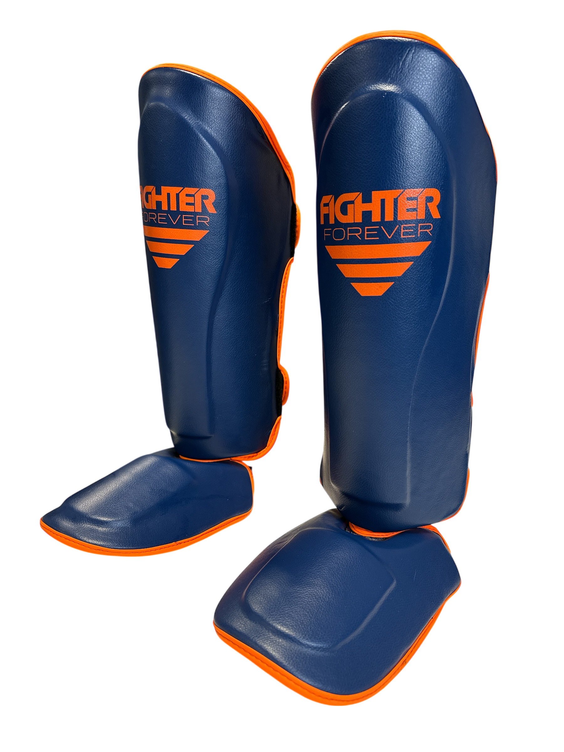 Osta Fighter Forever EVO Lasten Säärisuojat SINI-ORANSSI Thainyrkkeilykaupasta