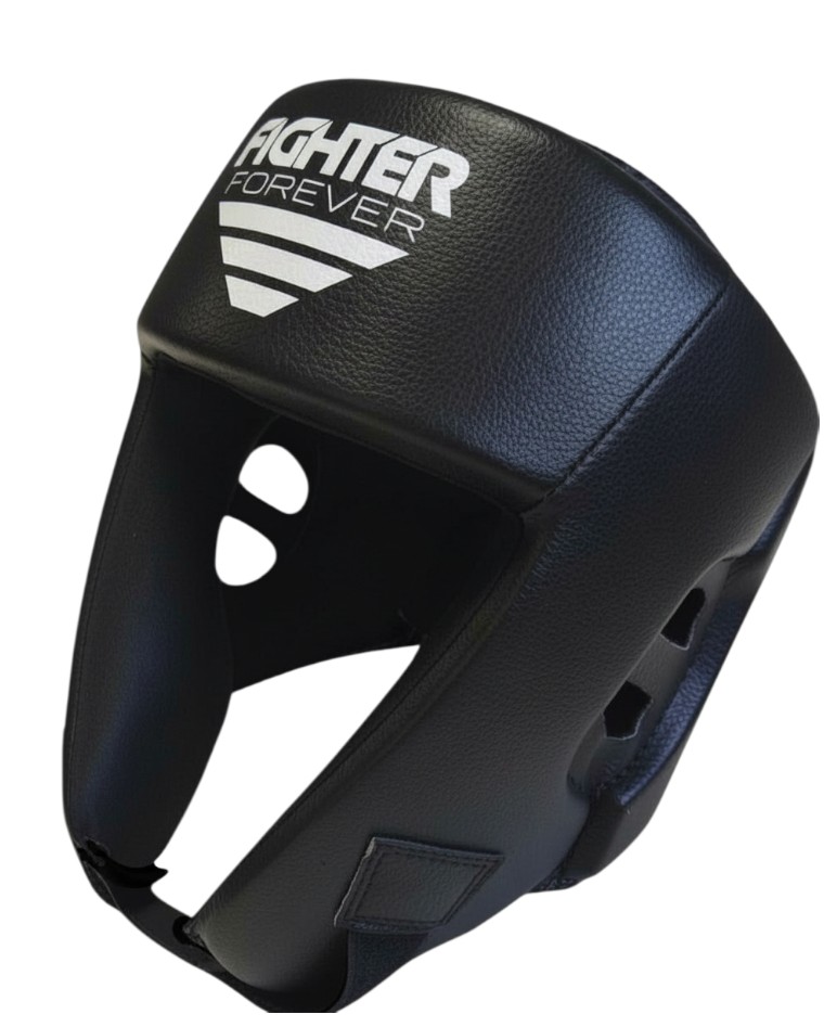 Osta Fighter Forever EVO Nyrkkeilykypärä MUSTA Thainyrkkeilykaupasta