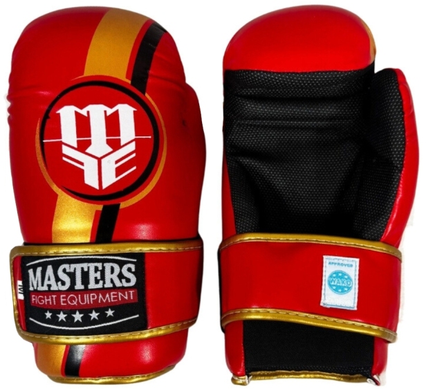 Sport Masters Point Fighting- hanskat WAKO Red
