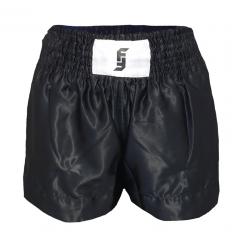 Osta Fighter Forever Thainyrkkeilyshortsit MUSTA Thainyrkkeilykaupasta