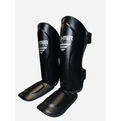 Osta Fighter Forever EVO 2 Säärisuojat MUSTA Thainyrkkeilykaupasta