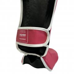 Osta Fighter Forever EVO Lasten Säärisuojat PINKKI-VALKO Thainyrkkeilykaupasta