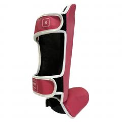 Osta Fighter Forever EVO Lasten Säärisuojat PINKKI-VALKO Thainyrkkeilykaupasta