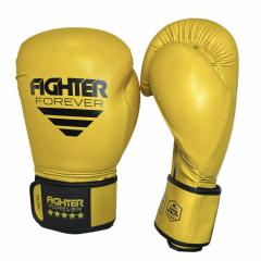 Osta Fighter Forever EVO nyrkkeilyhanskat KELTA-MUSTA Thainyrkkeilykaupasta