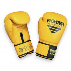 Osta Fighter Forever EVO nyrkkeilyhanskat KELTA-MUSTA Thainyrkkeilykaupasta