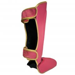 Osta Fighter Forever EVO Säärisuojat PINKKI-KULTA Thainyrkkeilykaupasta