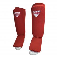 Osta Fighter Forever Sukkamallin säärisuojat PUNAINEN Thainyrkkeilykaupasta