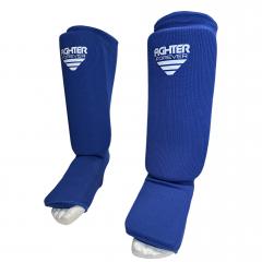 Osta Fighter Forever Sukkamallin säärisuojat SININEN Thainyrkkeilykaupasta