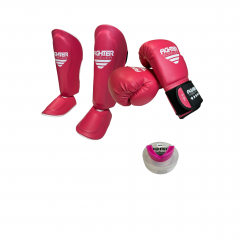 Osta Fighter Forever Lasten Varustepaketti PINKKI Thainyrkkeilykaupasta