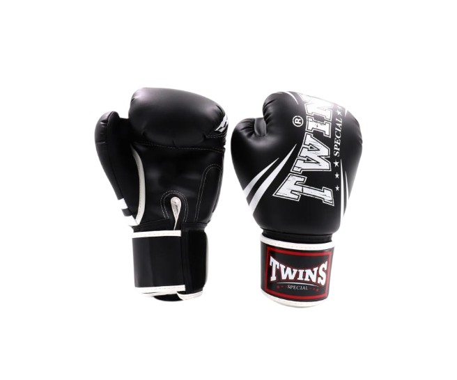 Osta Twins Special Kids Boxing gloves FBGVDM3-TW6 Black 8oz Thainyrkkeilykaupasta