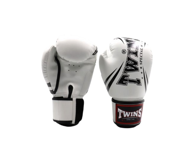 Osta Twins Special Kids Boxing gloves FBGVDM3-TW6 White 8oz Thainyrkkeilykaupasta