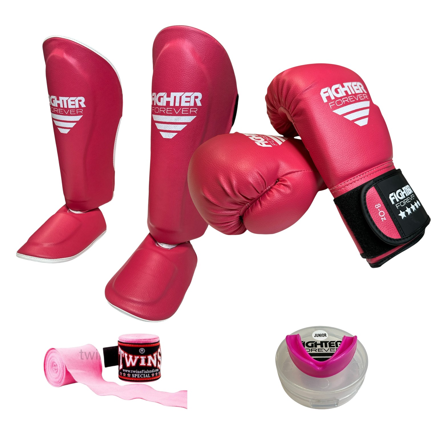 Osta Tyttöjen Fighter Forever Varustepaketti Thainyrkkeilykaupasta
